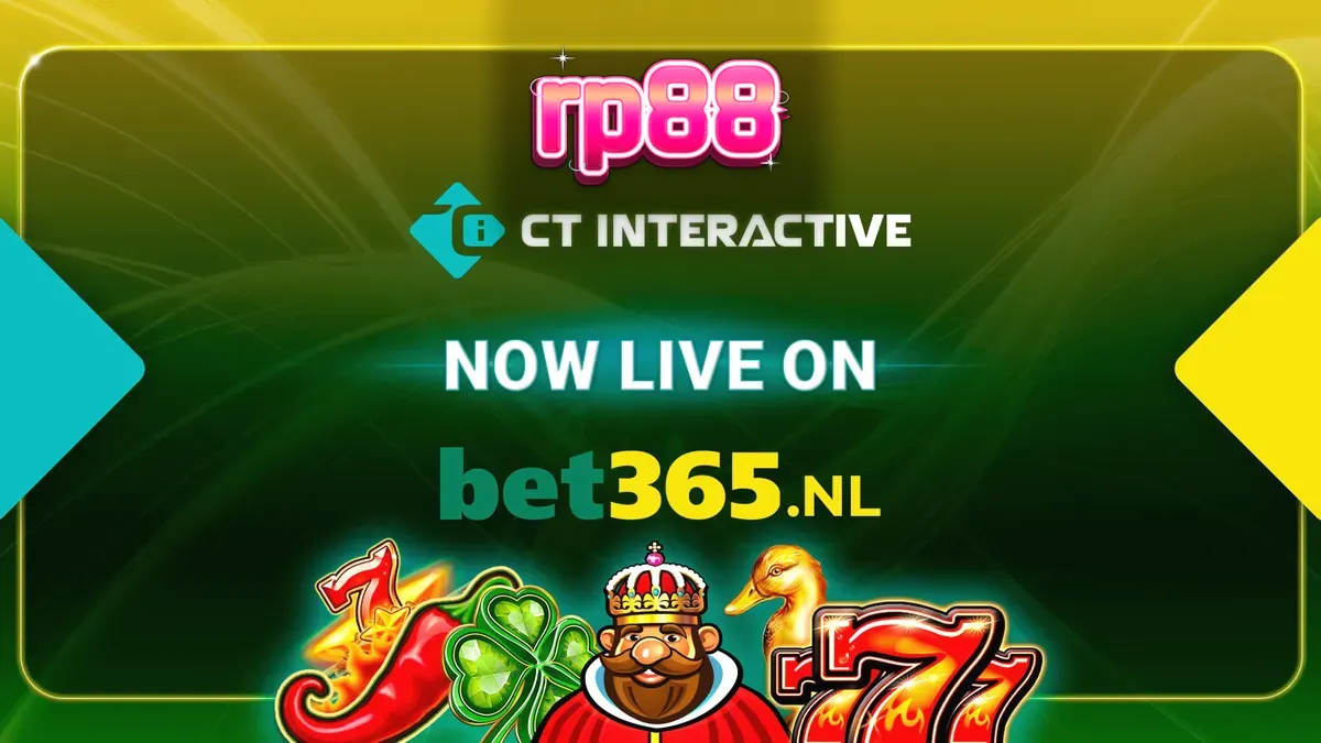Deretan permainan slot CT Interactive yang kini tersedia di platform bet365 Belanda.